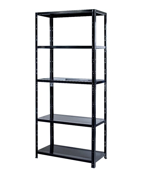 regał metalowy czarny wciskany